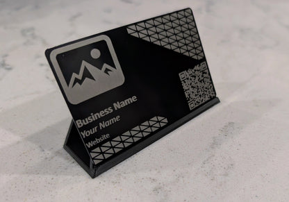 Customizable Aluminum Business Card (NFC Enabled Option Available)