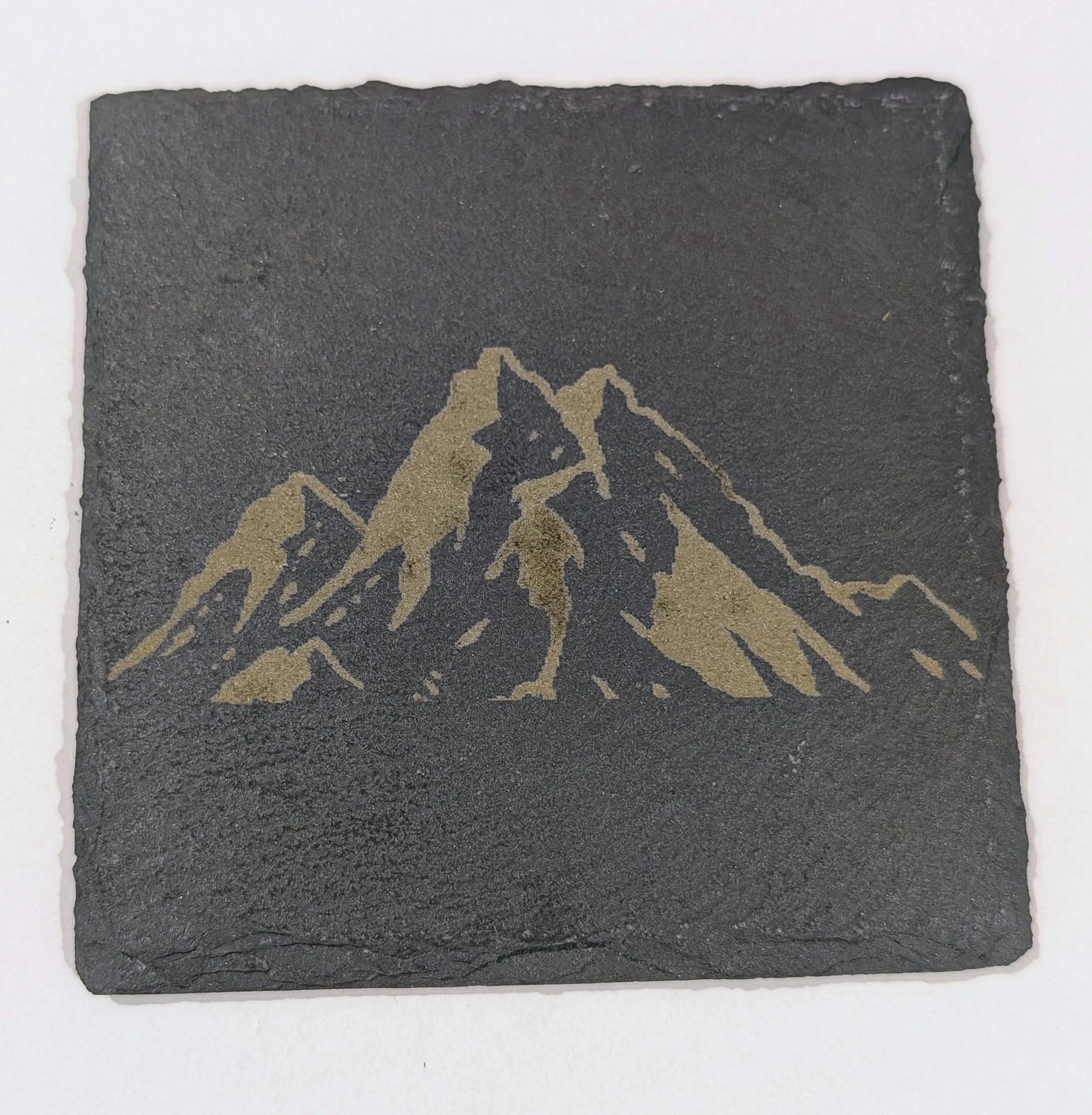 Custom, Square, Slate Coaster (4'' x 4'')